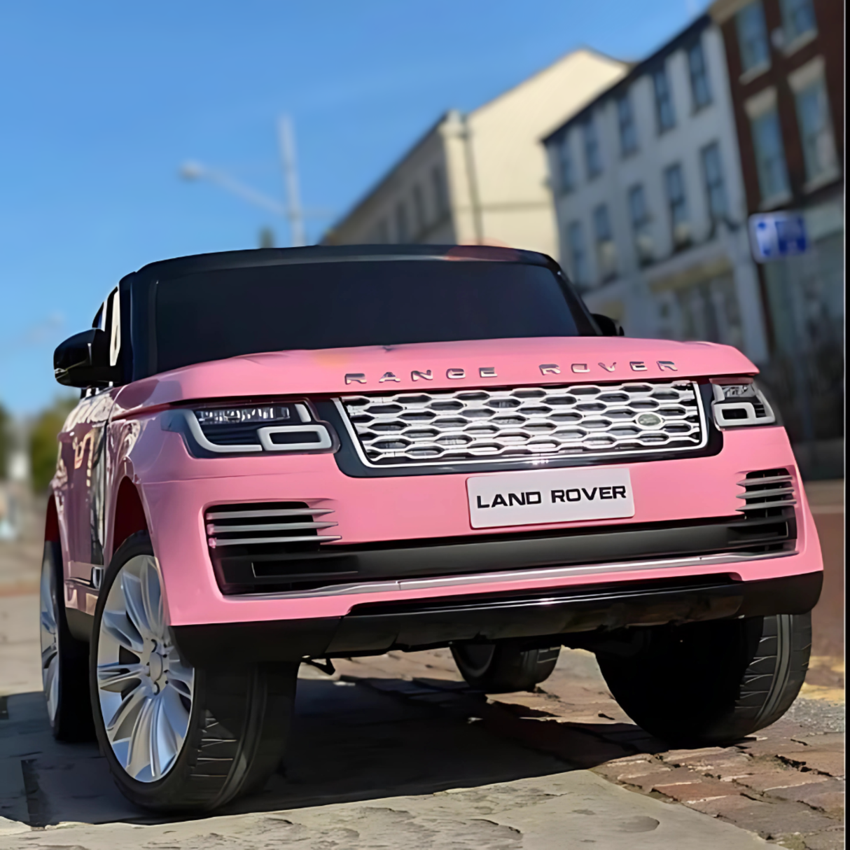 24V Range Rover HSE XL 2-Seater Ride-On SUV W/ Rubber Wheels, Music Player & RC