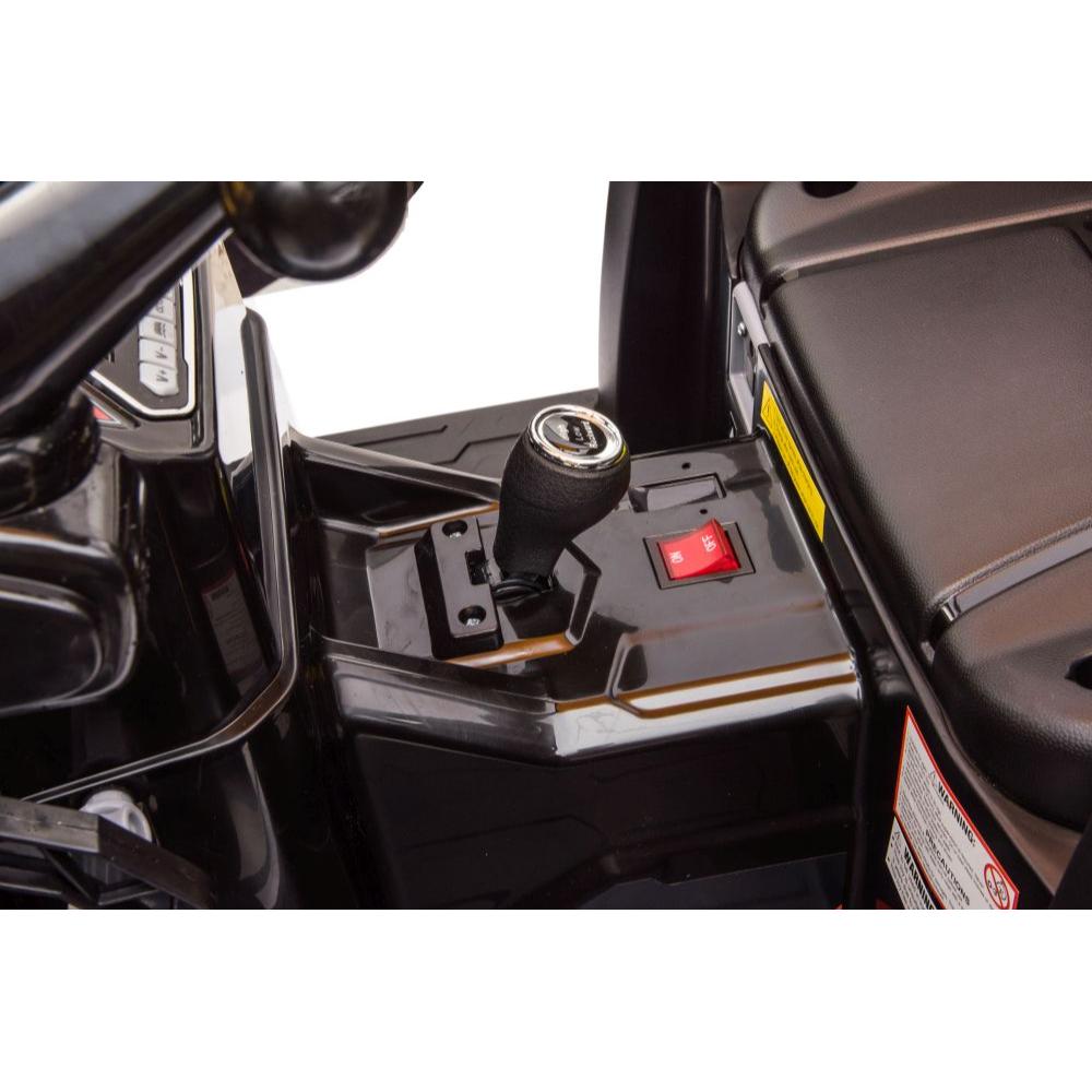 Tracteur-remorque monoplace à 6 roues 24 V pour enfants et tout-petits