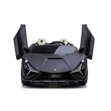 24V Lamborghini Sian Drifting Edition 2-Seater Ride-On Car W/ Drift Mode, Music Player, Butterfly Doors & RC