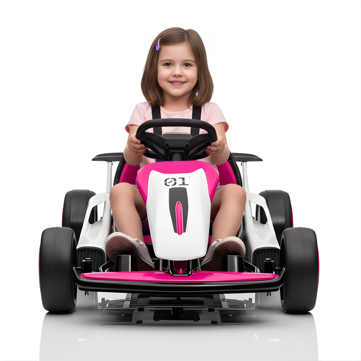 Kart de drift 24 V pour grands enfants - Édition complète pour le plaisir de conduire et de dériver