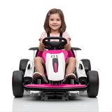 Kart de drift 24 V pour grands enfants - Édition complète pour le plaisir de conduire et de dériver