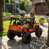 Camion à chevaucher pour enfants 24 V, édition EVA Big Wheels : camion électrique télécommandé