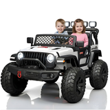 24V Trail-MX 2-Seater Upgraded 4x4 AWD Ride-On Truck W/ Rubber Wheels, Music Player, Lights &  RC