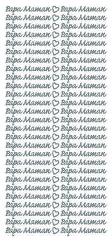 Peel Off Stickers - Papa Maman