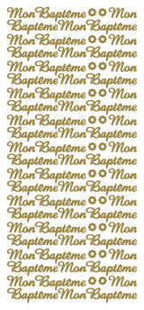 Peel Off Stickers - Mon Baptême