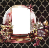 3Quarter Designs Sugarplum Wreath 12x12 Design Paper & Diecuts Set