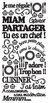 Peel Off Stickers - Je me regale