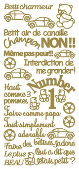 Peel Off Stickers - Petit Charmeur