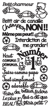 Peel Off Stickers - Petit Charmeur