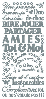 Peel Off Stickers - Toi & Moi