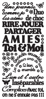 Peel Off Stickers - Toi & Moi