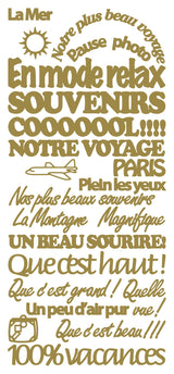 Peel Off Stickers - Souvenirs