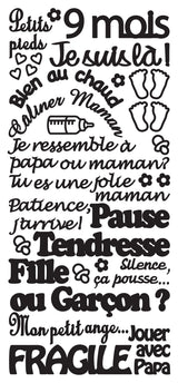 Peel Off Stickers - Je Suis La