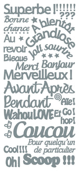 Peel Off Stickers - Coucou