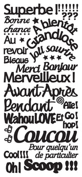 Peel Off Stickers - Coucou
