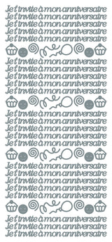 Peel Off Stickers - Je t' invite