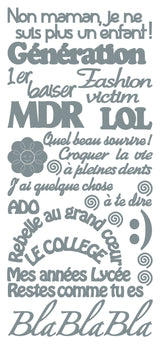 Peel Off Stickers - Génération