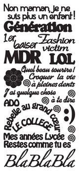 Peel Off Stickers - Génération