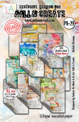 AALL and Create - A5 Design Paper - Sketch Streams