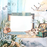 3Quarter Designs Maritime Tides 12x12 Scrapbook Collection