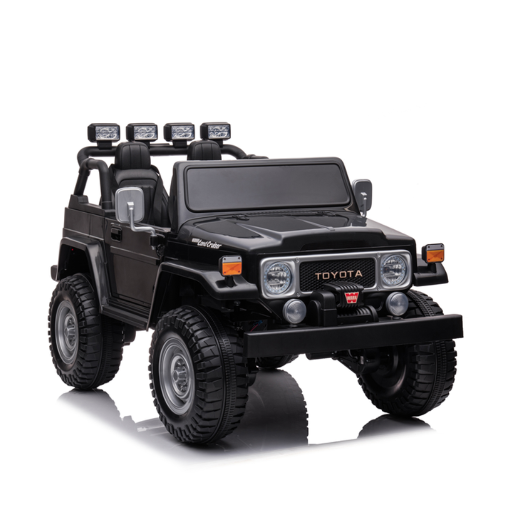 24V Toyota Premium Licensed Ride-On: Kids Fully Upgraded 4x4 2-Seater Truck