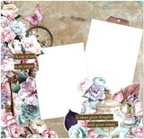 3Quarter Designs Positivi-Tea 12x12 Design Paper & Diecuts Set