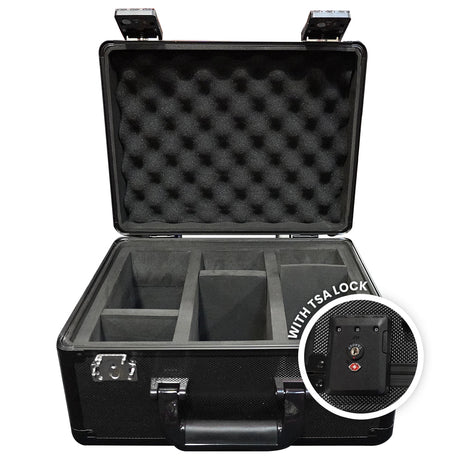 EVORETRO Aluminum Graded Card Storage Box, TSA Lock