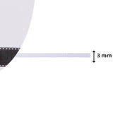 Vaessen Creative Satin Ribbon 3mmx10m White