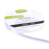 Vaessen Creative Satin Ribbon 6mmx10m White