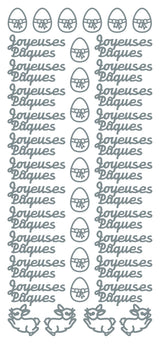 Peel Off Stickers - Joyeuses Paques