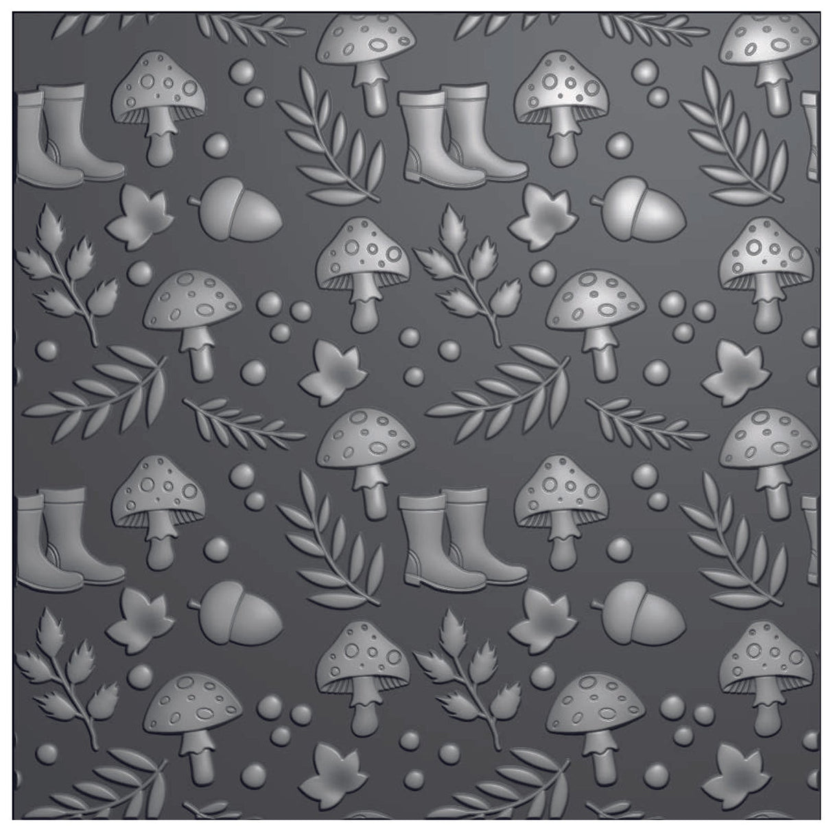 Vaessen Creative • Embossing Folder Autumn Icons 5.9x5.9in 1pcs