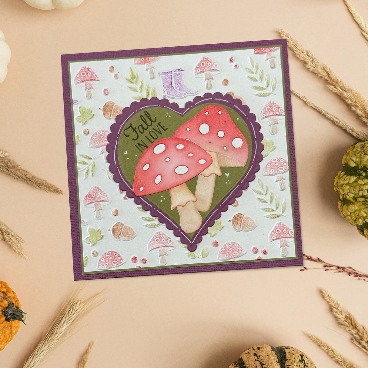 Vaessen Creative • Embossing Folder Autumn Icons 5.9x5.9in 1pcs