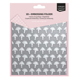 Vaessen Creative • Embossing Folder Mushrooms 5.9x5.9in 1pcs