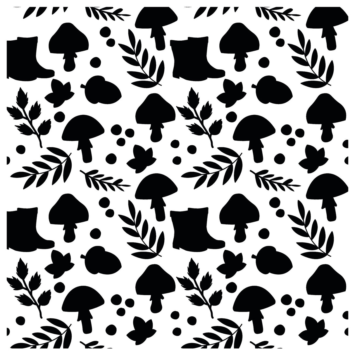 Vaessen Creative • Stencil Autumn Icons 5.9x5.9in