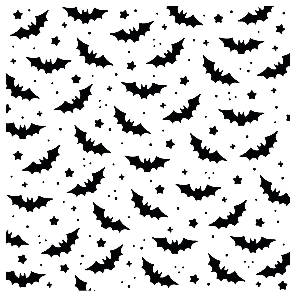 Vaessen Creative • Stencil Bats 5.9x5.9in