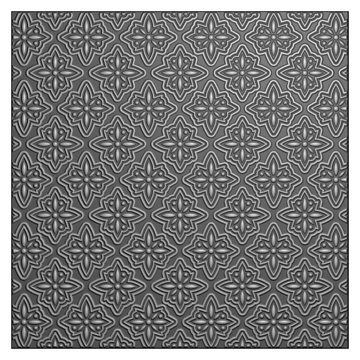 Vaessen Creative • 3D Embossing Folder Christmas Star 15x15cm