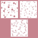 Vaessen Creative • Layered Stencils Flowers 15x15cm