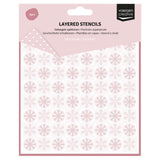 Vaessen Creative • Layered Stencils Checked Pattern 15x15cm