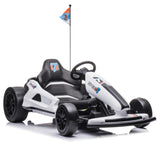 24V Furious Edition Premium Upgraded Drifting Go Kart W/ Drift Mode, Lights & Music Player