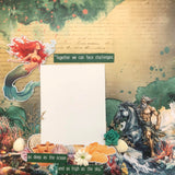 3Quarter Designs Poseidon's Kingdom 12x12 Scrapbook Collection