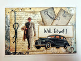 3Quarter Designs - Card Collection - Vintage Man