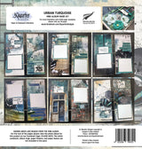 3Quarter Designs - Mini Album Base Kit - Urban Turquoise