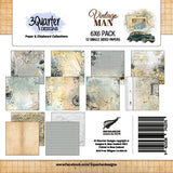 3Quarter Designs - 6" X 6" Paper Pack - Vintage Man