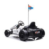24V Furious Edition Premium Upgraded Drifting Go Kart W/ Drift Mode, Lights & Music Player