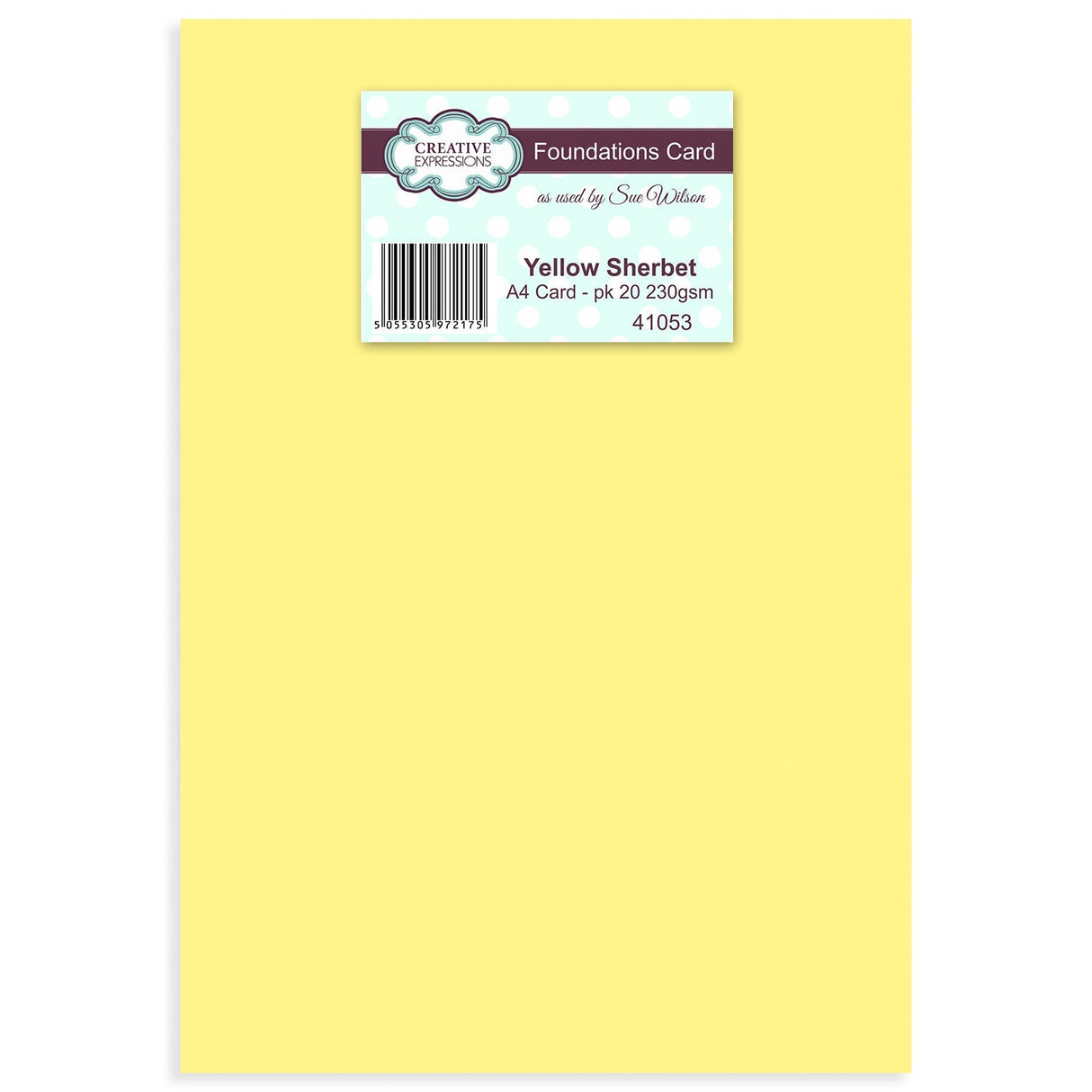 Creative Expressions A4 Foundation Card