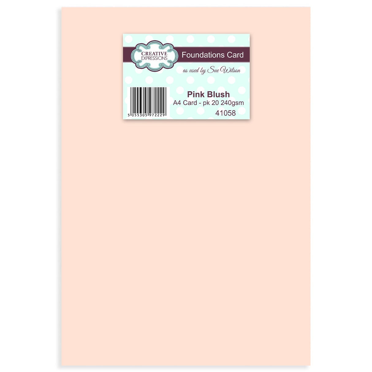 Creative Expressions A4 Foundation Card