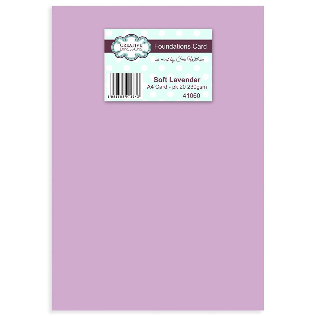Creative Expressions A4 Foundation Card
