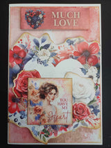 3Quarter Designs Love You 6x4 Card Pack