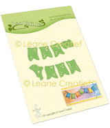 Lea’bilitie Little Flags Cut and Embossing Die