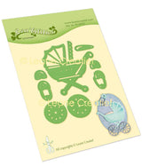 Lea’bilitie Baby Carriage Cut And Embossing Die